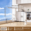 Foldable Rotary Clothes Drying Rack - Carbon Steel