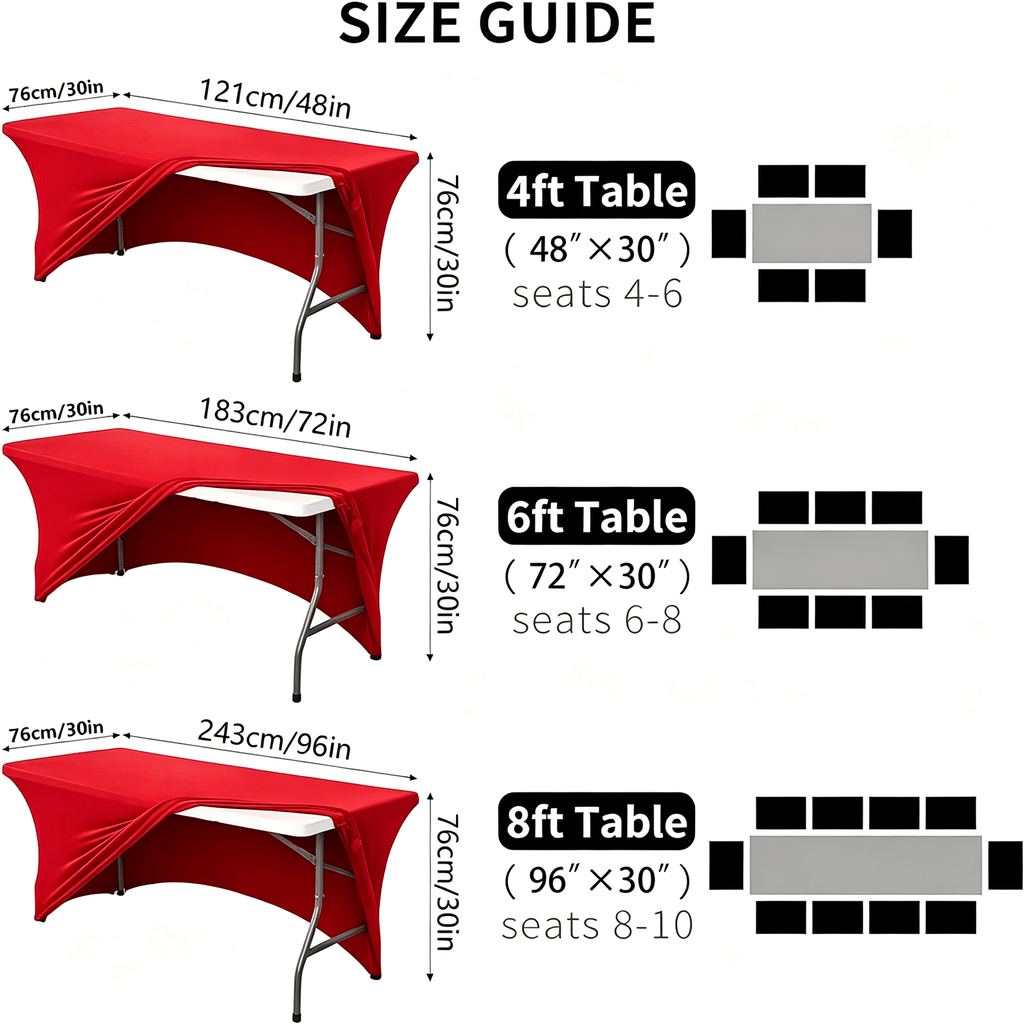 Personalized Custom Elastic Table Cover