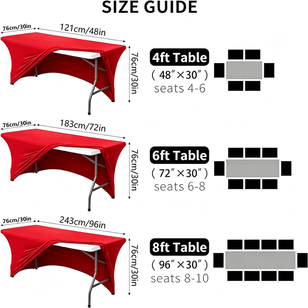 Personalized Custom Elastic Table Cover
