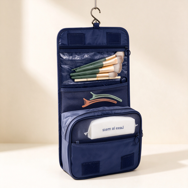Twill 8-Piece Travel Packing Organizer Set