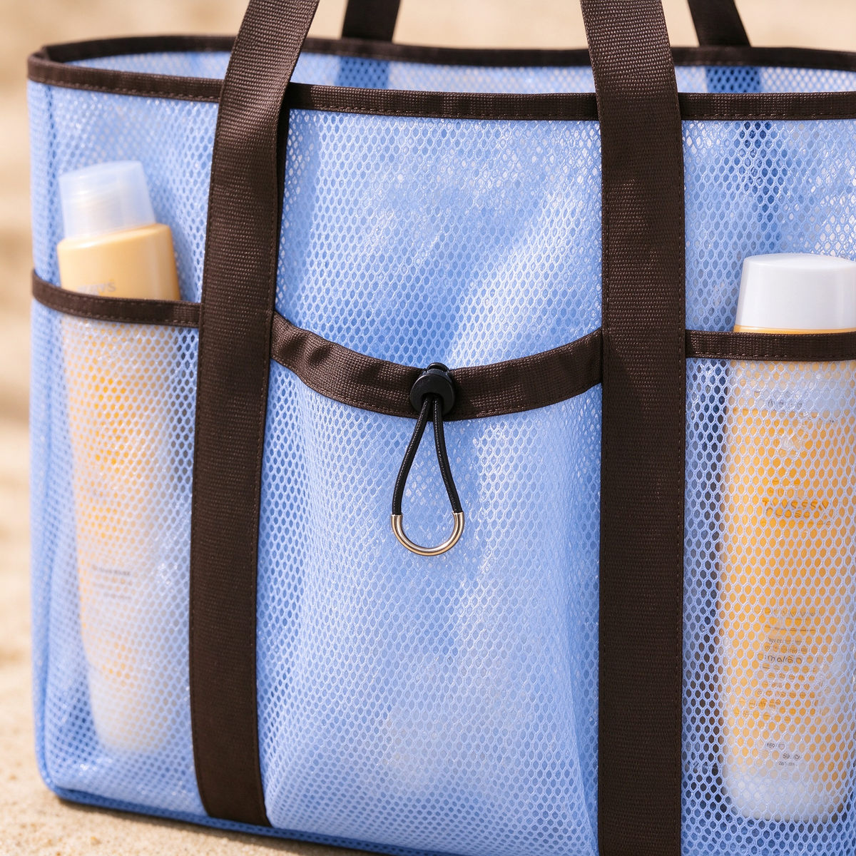 Mesh Swim & Beach Tote