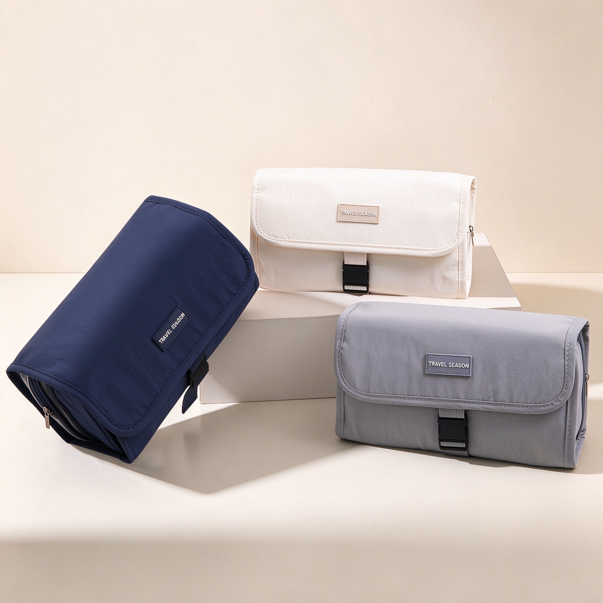 Tri-Fold Hanging Toiletry Bag Main image