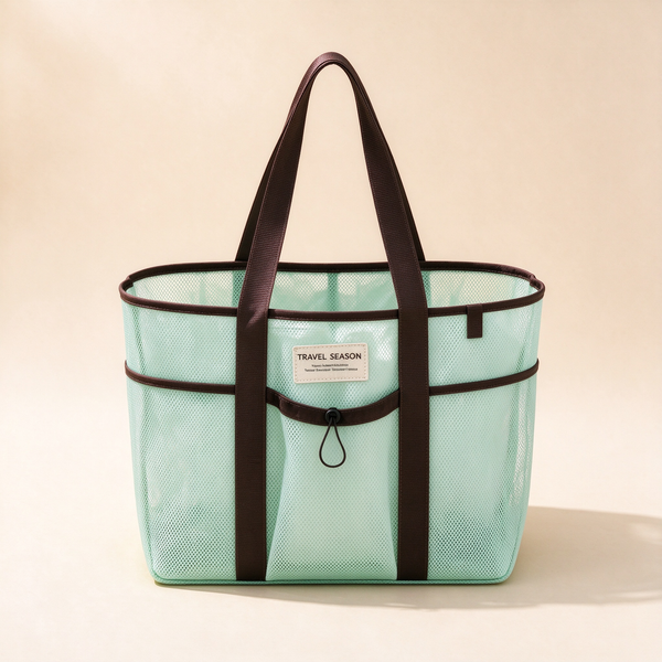Mesh Swim & Beach Tote