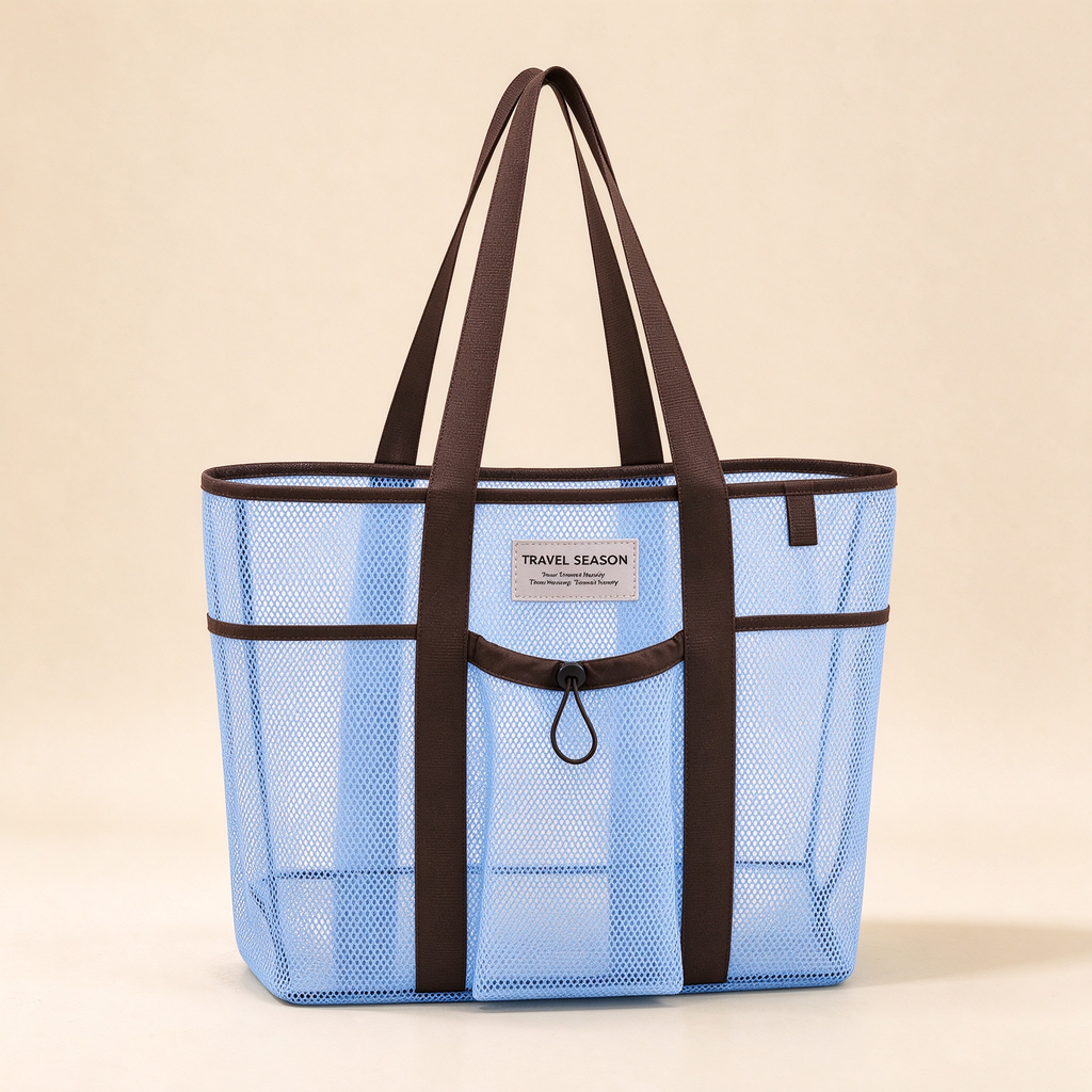 Mesh Swim & Beach Tote