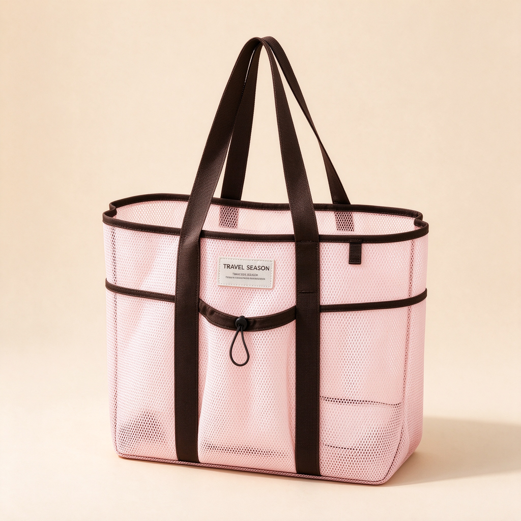 Mesh Swim & Beach Tote