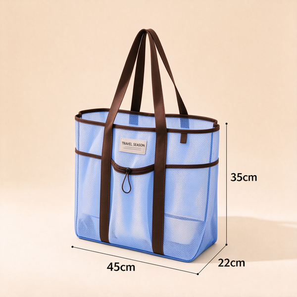 Mesh Swim & Beach Tote