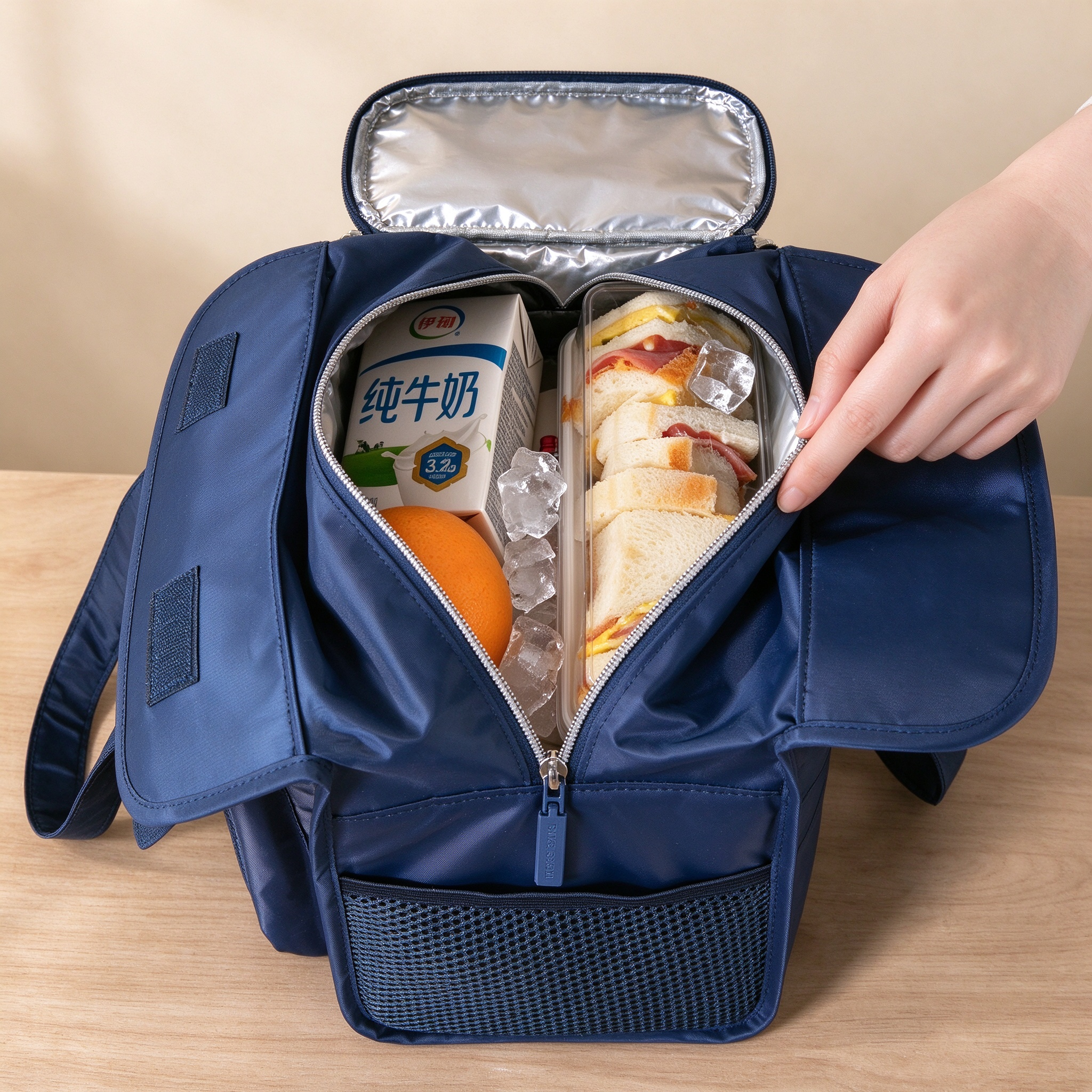 Flap-Lid Cooler Bag Secondary image