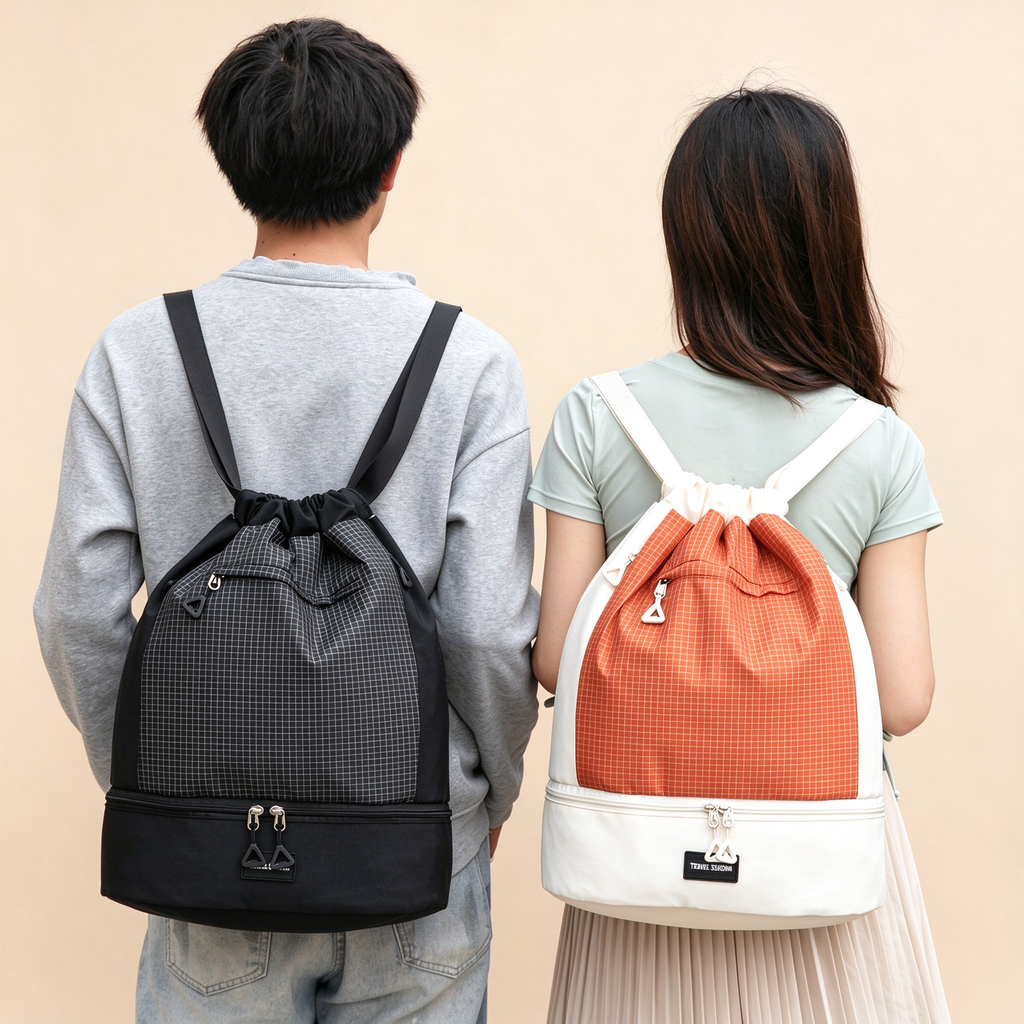 Mesh Panel Backpack