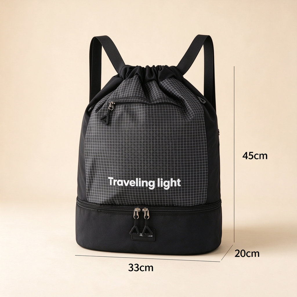 Mesh Panel Backpack