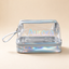 Laser Holographic Two-Layer Toiletry Bag