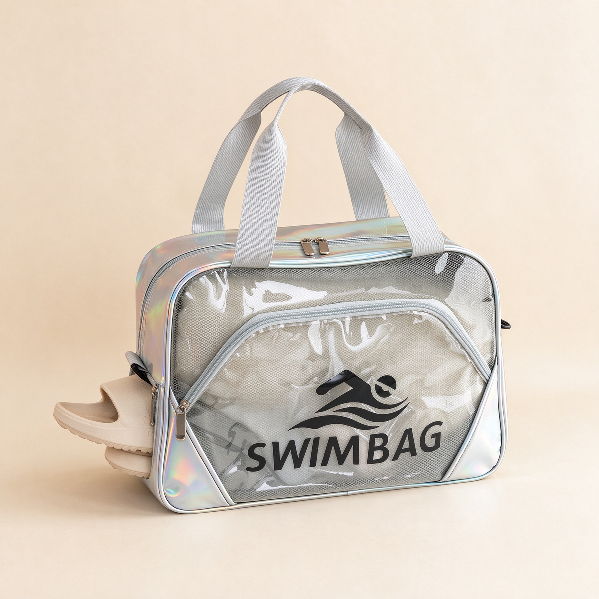 Upgraded Wet & Dry Laser Swim Bag (Cut-Corner)