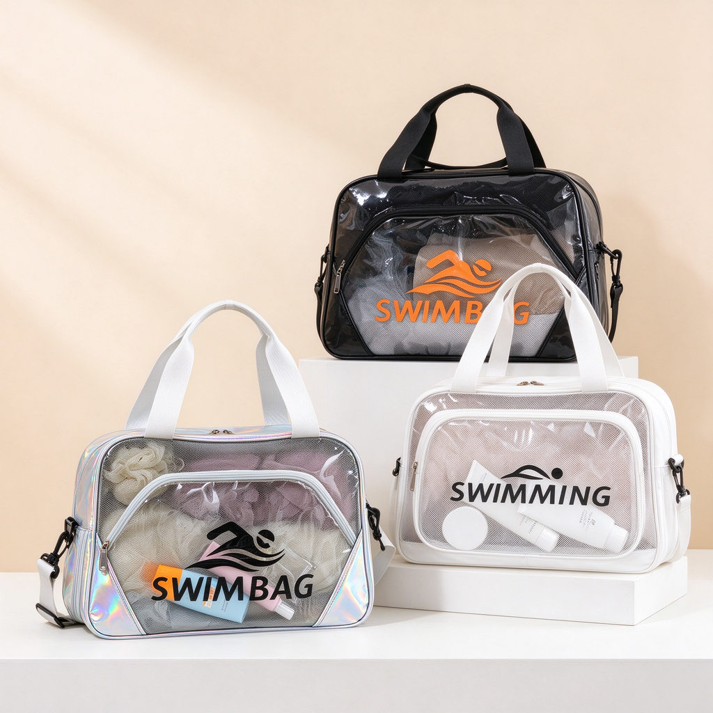 Upgraded Wet & Dry Laser Swim Bag (Cut-Corner)