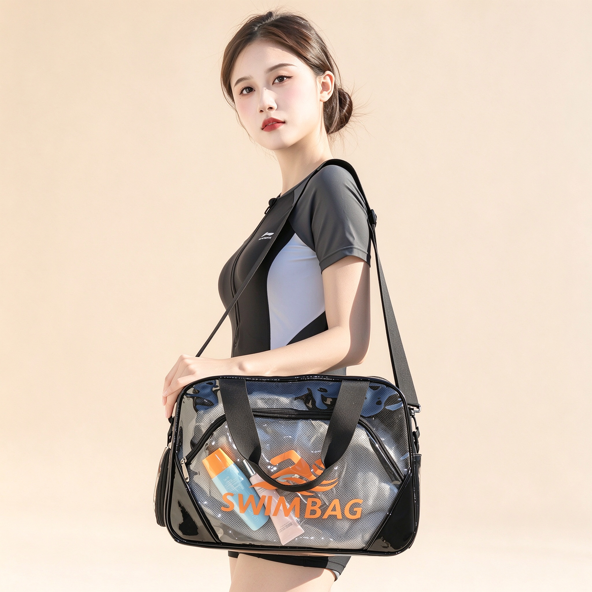 Upgraded Wet & Dry Laser Swim Bag (Cut-Corner)