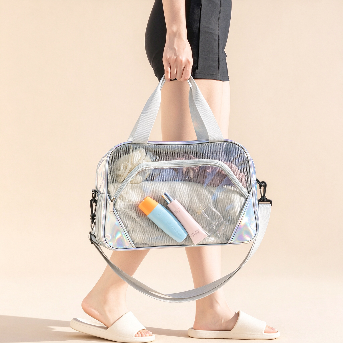 Upgraded Wet & Dry Laser Swim Bag (Cut-Corner)
