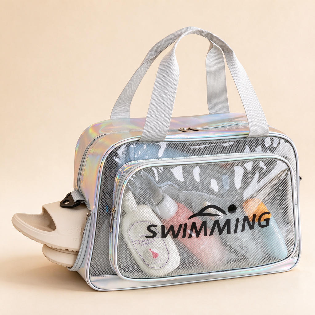 Upgraded Wet & Dry Laser Crossbody Swim Bag