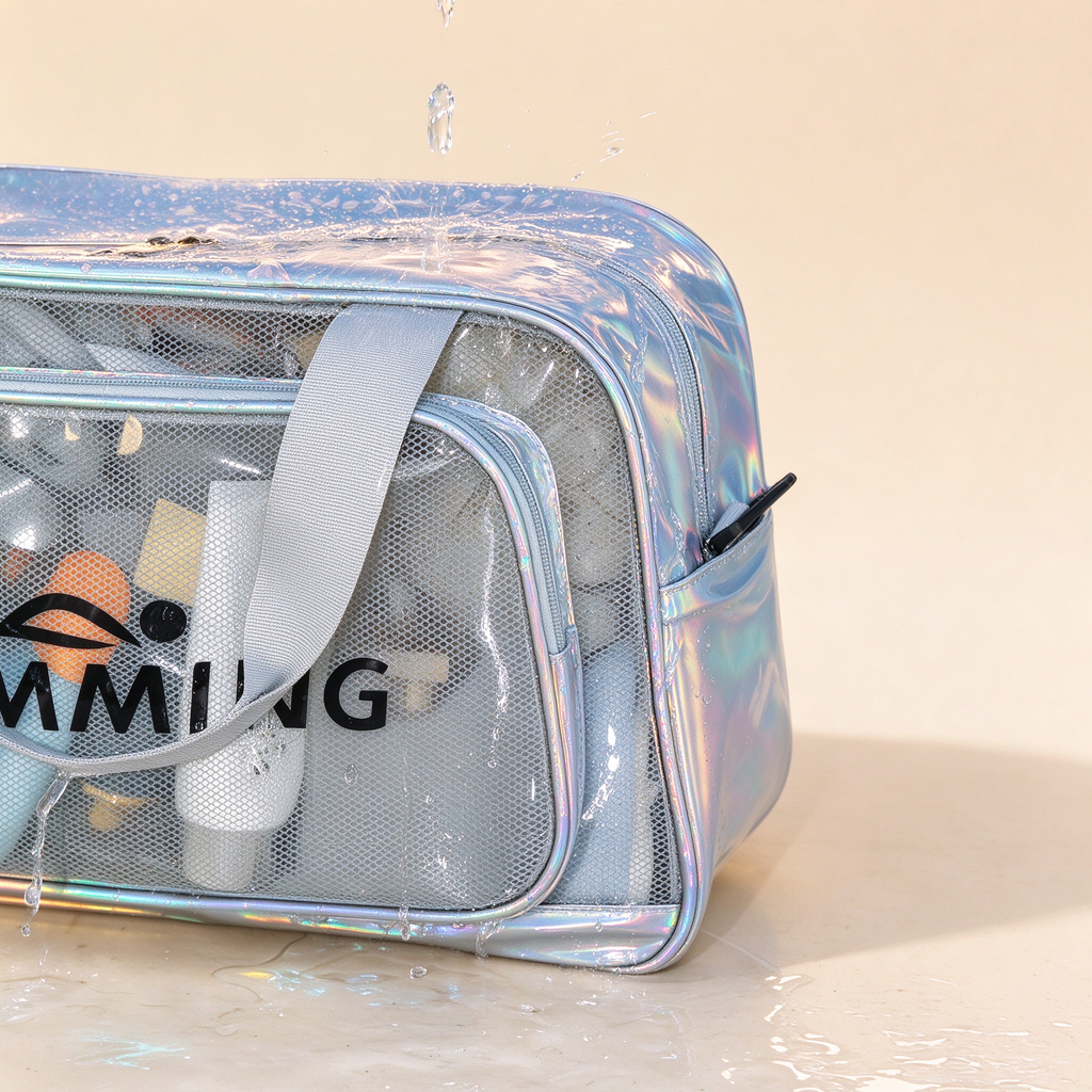 Upgraded Wet & Dry Laser Crossbody Swim Bag