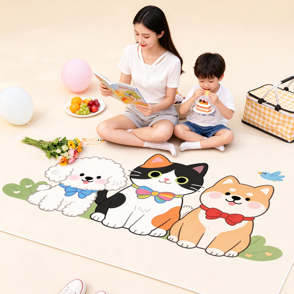 Portable Pocket Picnic Blanket