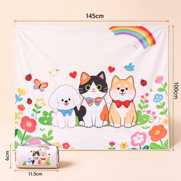 Portable Pocket Picnic Blanket