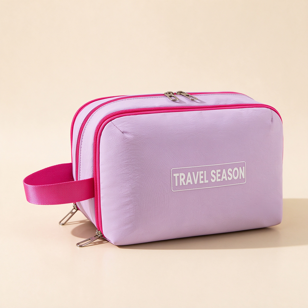 Dopamine 3-Zip Cosmetic Bag