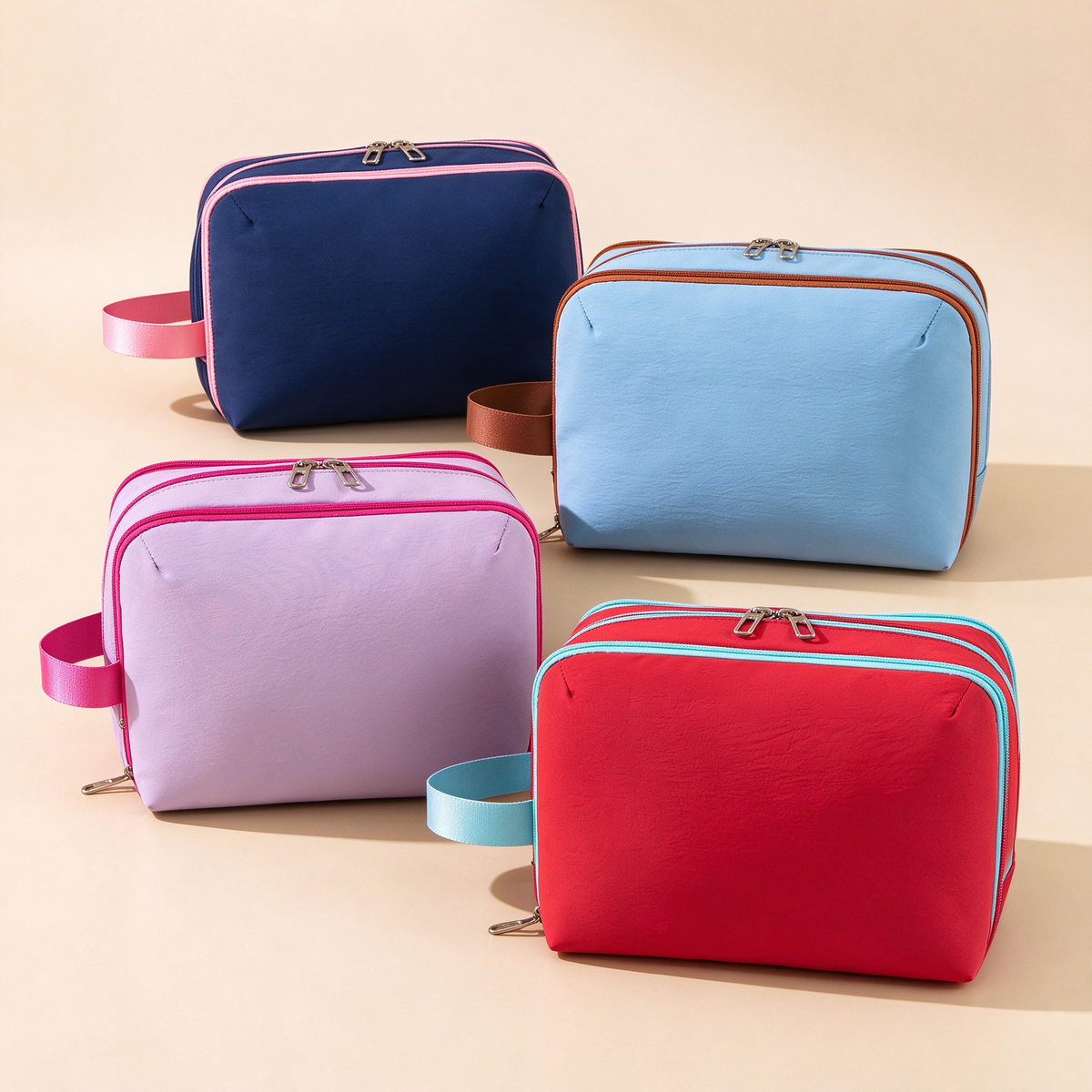 Dopamine 3-Zip Cosmetic Bag Main image
