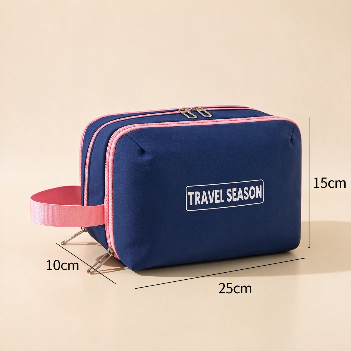 Dopamine 3-Zip Cosmetic Bag