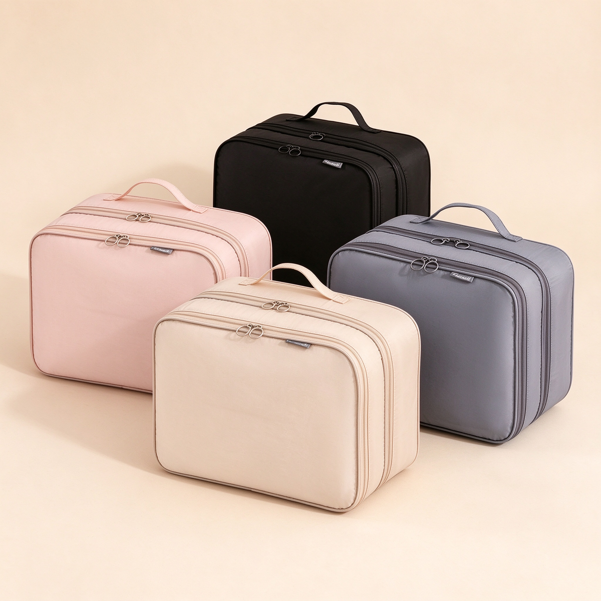 Three-Compartment Shoe Bag