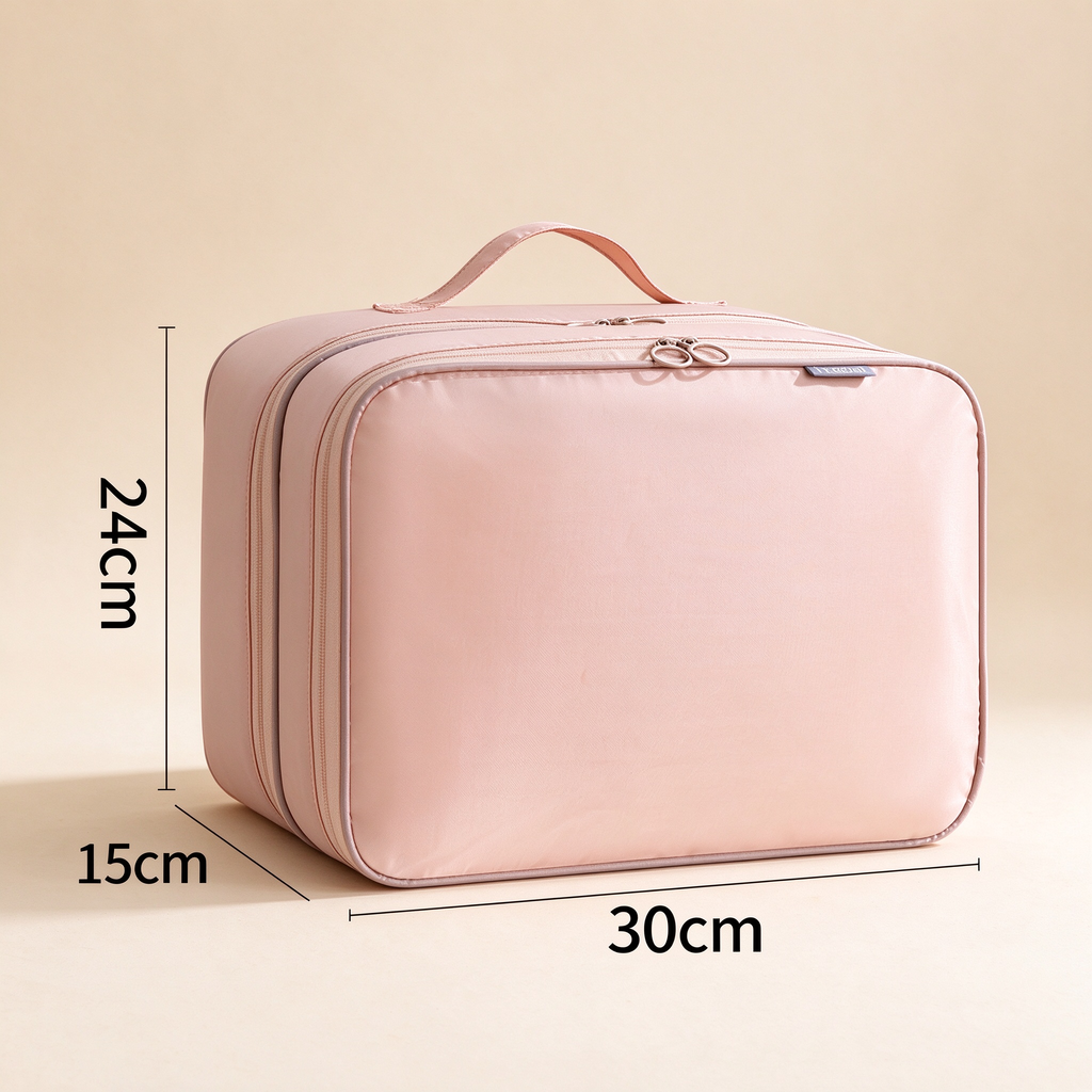 Three-Compartment Shoe Bag