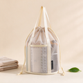 Drawstring Mesh Beach Bag