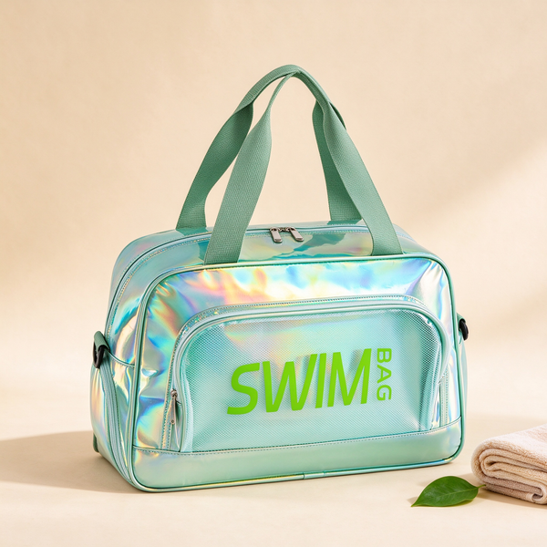 Laser Holographic Crossbody Swim Bag