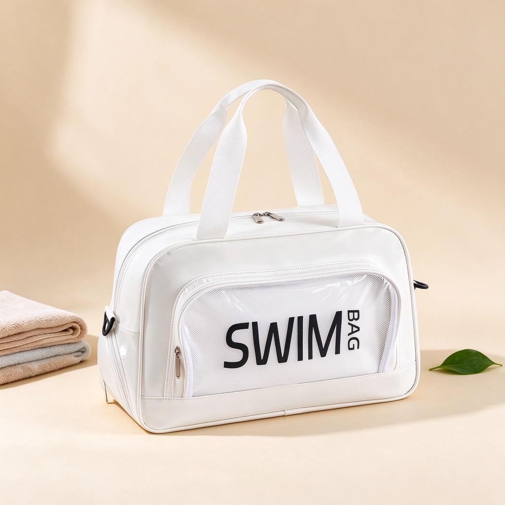 Laser Holographic Crossbody Swim Bag