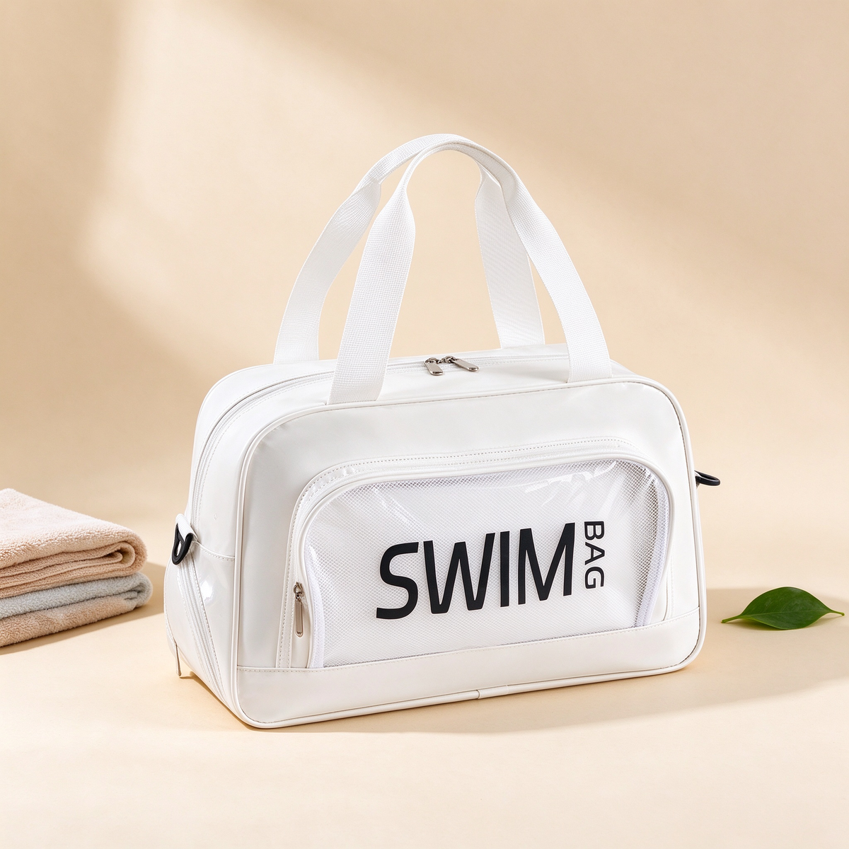 Laser Holographic Crossbody Swim Bag