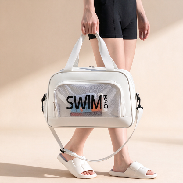 Laser Holographic Crossbody Swim Bag