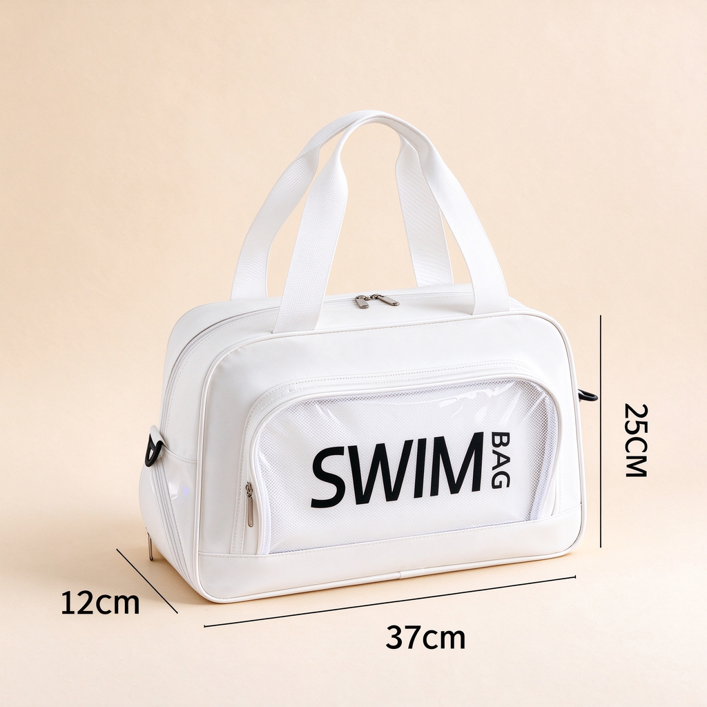 Laser Holographic Crossbody Swim Bag