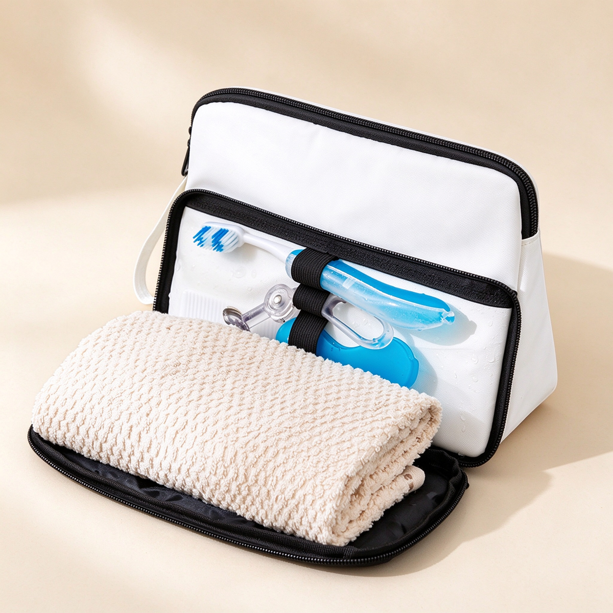 Triangular Men's Toiletry Bag