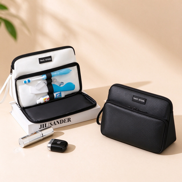 Triangular Men's Toiletry Bag