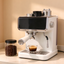 Semi-Automatic Espresso Machine, Dual Boiler Home Coffee Maker with Steam Wand for Milk Frothing, High Pressure Extraction, EU Customization Available