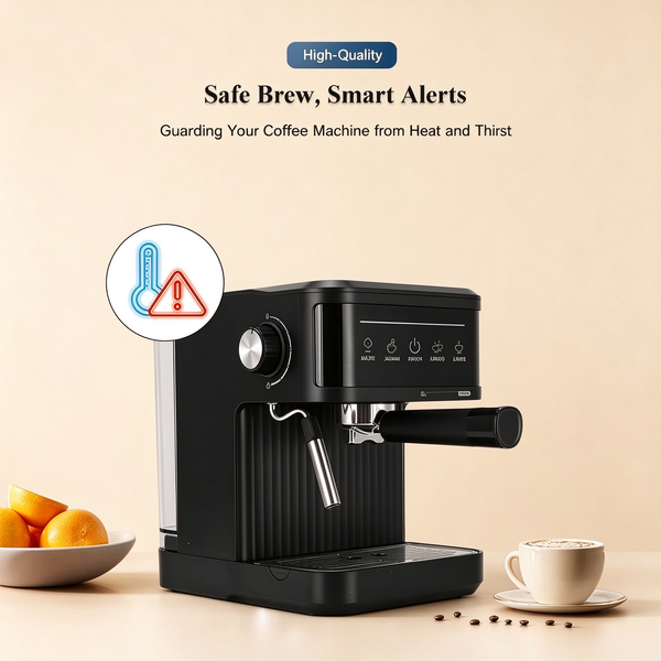 Espresso Machine Italian-style espresso machine, small and semi-automatic for home use20Bar Coffee machine milk frother cross-border