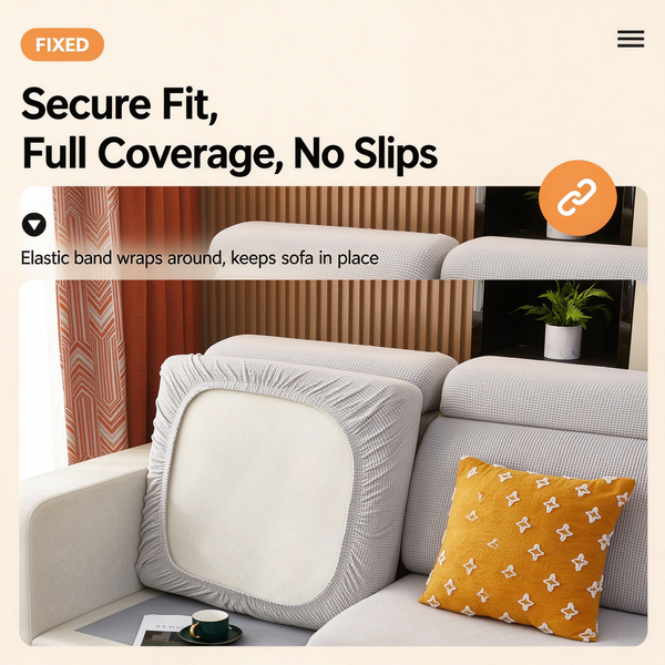 Elastic sofa cover, all-inclusive, universal fit, suitable for all seasons, sofa cover, sofa cushion cover, Nordic style