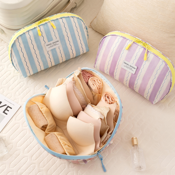 Striped Print Underwear Bag