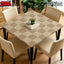 2D Flat Square Print Table Cover with Elastic Edge