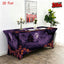 1pc Elastic 2D Flat Full Wrap Rectangular Table Cover