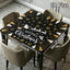 2D Flat Square Print Table Cover with Elastic Edge
