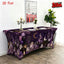 1pc Elastic 2D Flat Full Wrap Rectangular Table Cover