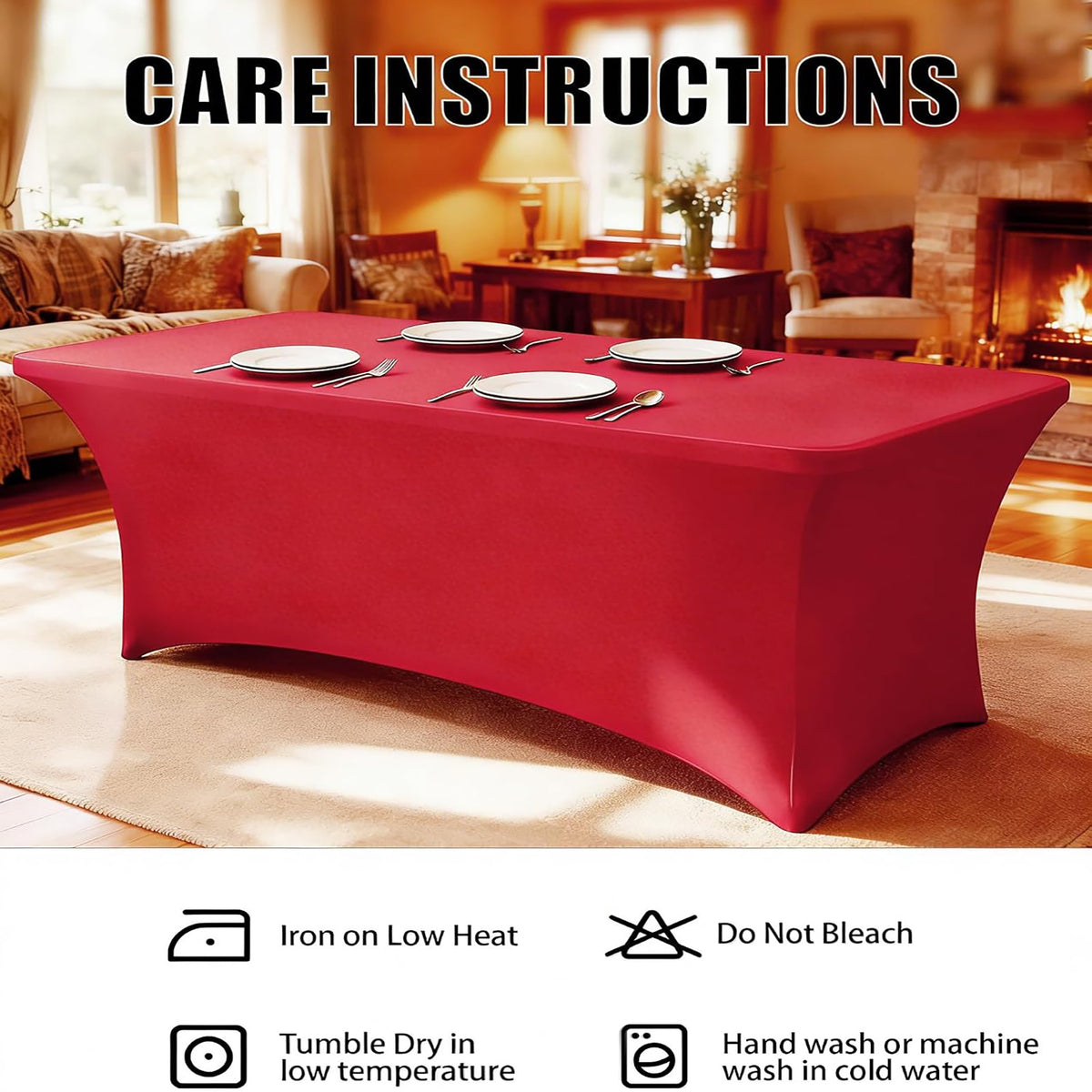 Personalized Custom Elastic Table Cover