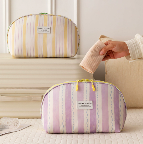 Striped Print Underwear Bag