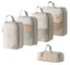 Mesh Compression Packing Organizer, 5-Piece Set