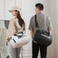 Letter-Print Sports Gym Bag