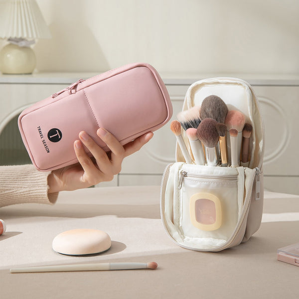 Stand-Up Makeup Brush Holder